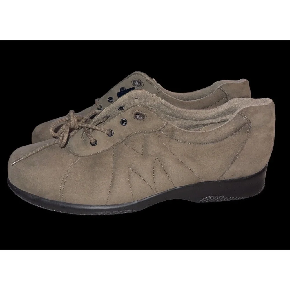 Munro Park Birch Leather Nubuck Walking Casual Shoes Men's Sz 12 WW Suede
